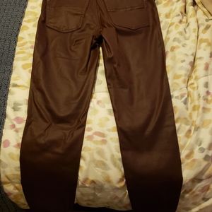 Women's coated jeggings